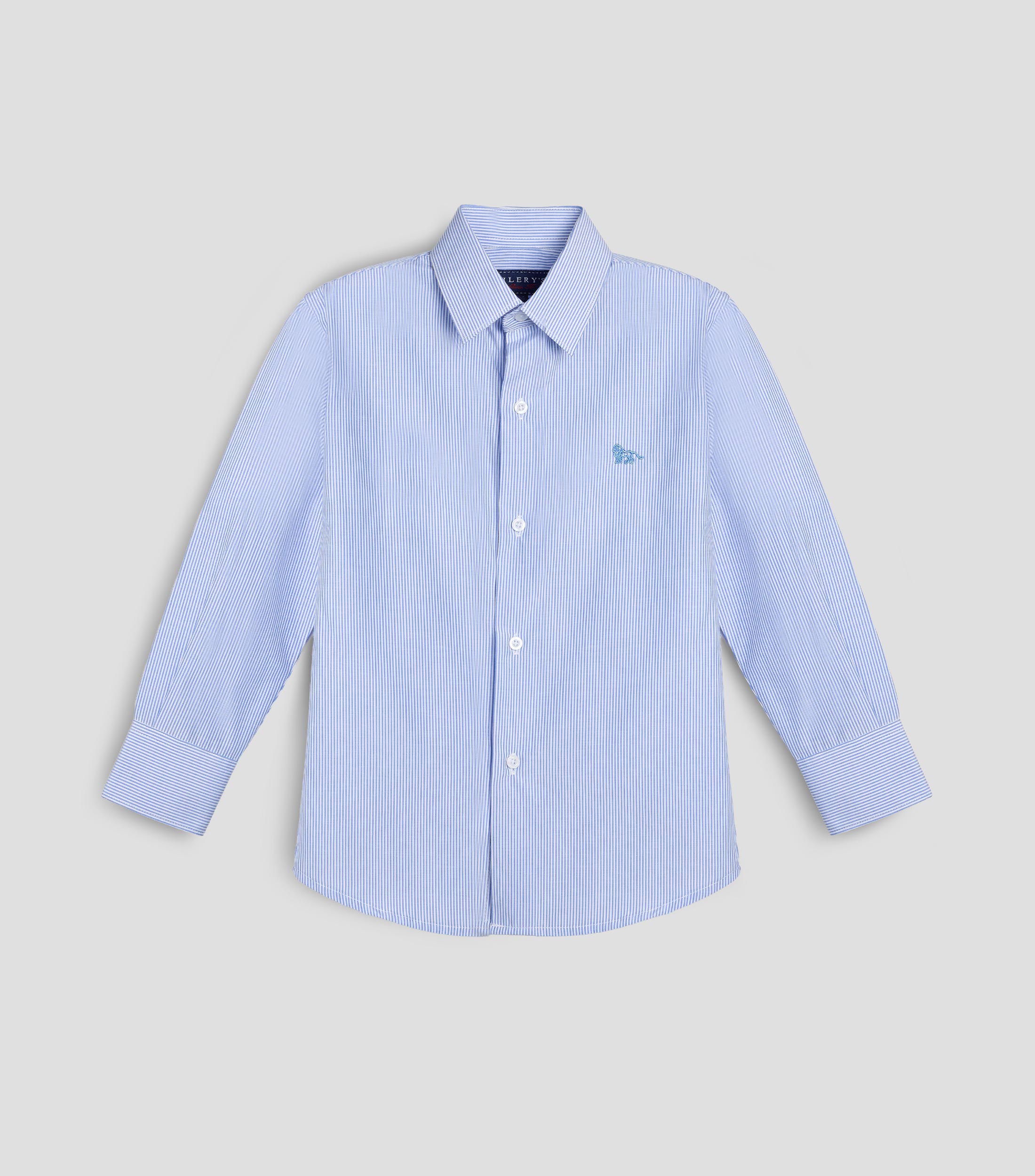 Camisa con rayas manga larga Niño